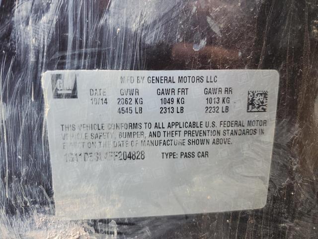 2015 Chevrolet Malibu მანქანა იყიდება აუქციონზე, vin: 1G11D5SL4FF204828, აუქციონის ნომერი: 92071895