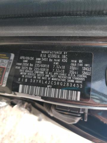 Aukcja sprzedaży 2024 Kia Sorento S, vin: 5XYRL4JC5RG283453, numer aukcji: 92792445
