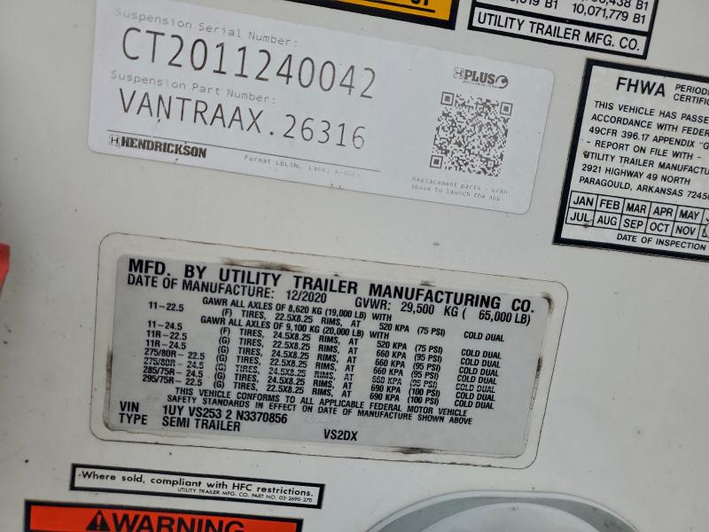 Продажа на аукционе авто 2022 Utility Vs2dx, vin: 1UYVS2532N3370856, номер лота: 93043385