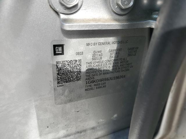 Продажа на аукционе авто 2018 Cadillac Ct6 Luxury, vin: 1G6KD5RS6JU156264, номер лота: 93056155