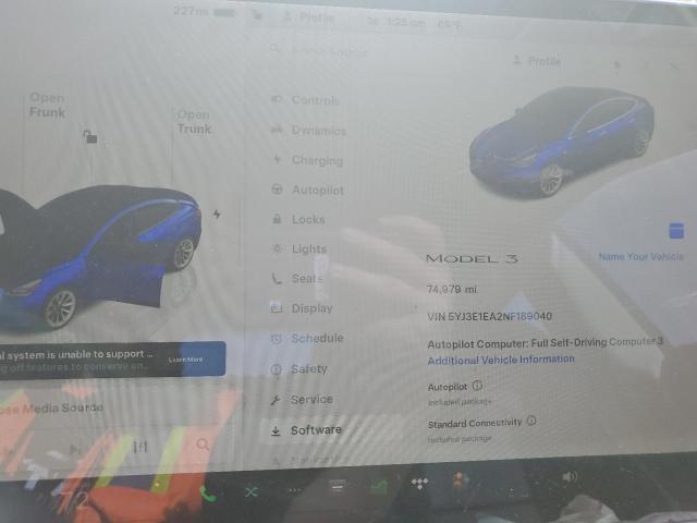 Продаж на аукціоні авто 2022 Tesla Model 3, vin: 5YJ3E1EA2NF189040, номер лоту: 90119725