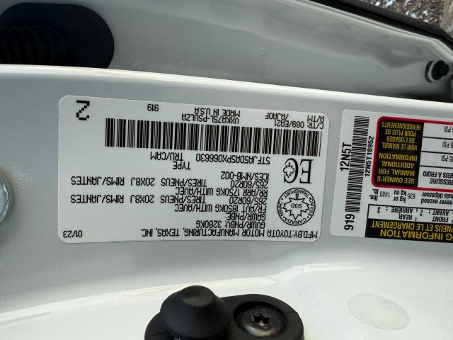 Aukcja sprzedaży 2023 Toyota Tundra, vin: 5TFJA5DB5PX077653, numer aukcji: 91083715