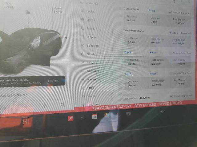 Продажа на аукционе авто 2022 Tesla Model Y, vin: 7SAYGDEFXNF327021, номер лота: 90800785