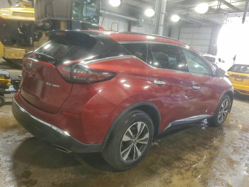 2020 Nissan Murano Sv მანქანა იყიდება აუქციონზე, vin: 5N1AZ2BS3LN112931, აუქციონის ნომერი: 94052535