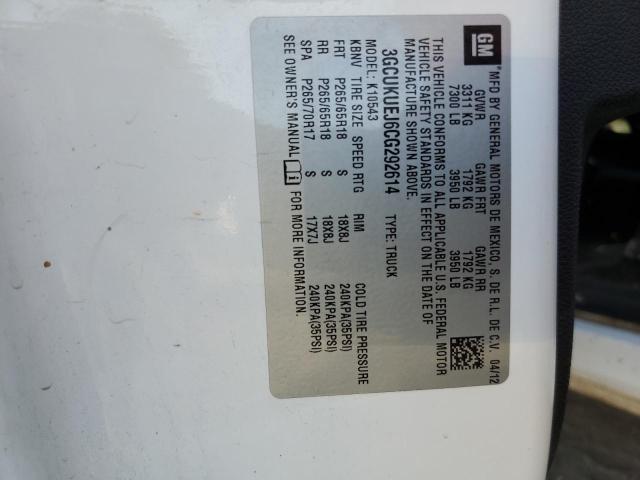 Продажа на аукционе авто 2012 Chevrolet Silverado, vin: 3GCUKUEJ6CG292614, номер лота: 91620825