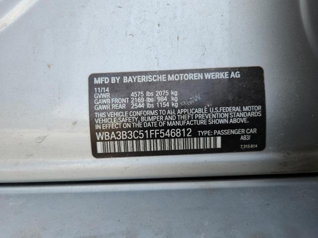 Продаж на аукціоні авто 2015 Bmw 328 Xi, vin: WBA3B3C51FF546812, номер лоту: 92006195