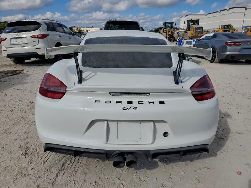 94500485 :رقم المزاد ، WP0AC2A82GK197098 vin ، 2016 Porsche Cayman Gt4 مزاد بيع