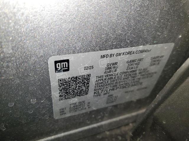 Aukcja sprzedaży 2025 Chevrolet Trax 1lt, vin: KL77LHEP4SC244078, numer aukcji: 92431725