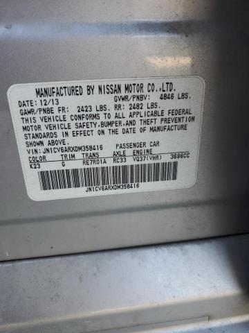 Продажа на аукционе авто 2013 Infiniti G37, vin: JN1CV6ARXDM358416, номер лота: 91379265