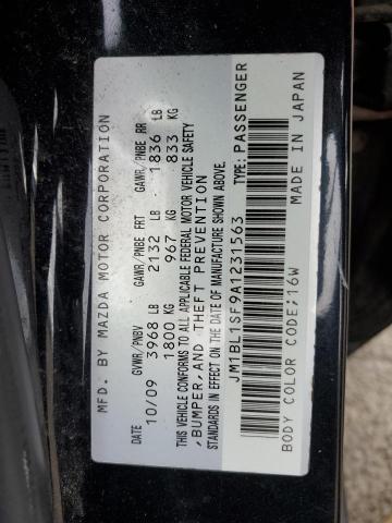 Продаж на аукціоні авто 2010 Mazda Mazda3, vin: JM1BL1SF9A1231563, номер лоту: 92845325