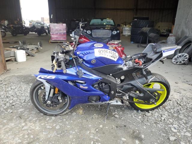 92064585 :رقم المزاد ، JYARJ28E1LA007761 vin ، 2020 Yamaha Yzfr6 مزاد بيع