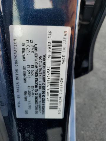 91510045 :رقم المزاد ، JM1BM1L70E1214984 vin ، 2014 Mazda 3 مزاد بيع