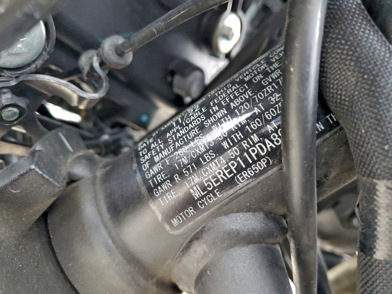 Продаж на аукціоні авто 2023 Kawasaki Er650, vin: ML5EREP11PDA89374, номер лоту: 94270535