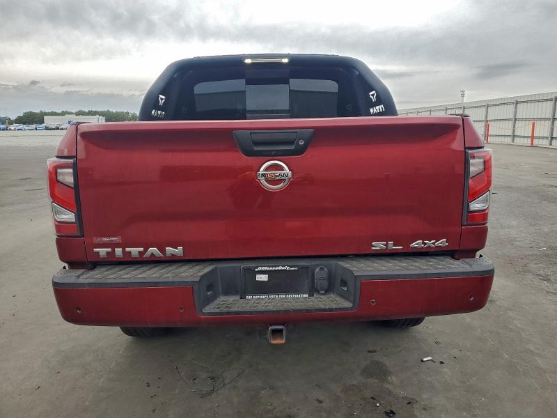 74089555 :رقم المزاد ، 1N6AA1ED6MN501256 vin ، 2021 Nissan Titan Sv مزاد بيع