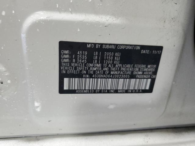 Продаж на аукціоні авто 2018 Subaru Legacy 2.5, vin: 4S3BNAD64J3023005, номер лоту: 93670985