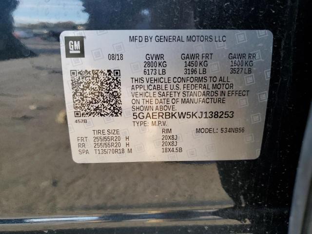 Aukcja sprzedaży 2019 Buick Enclave, vin: 5GAERBKW5KJ138253, numer aukcji: 92982165