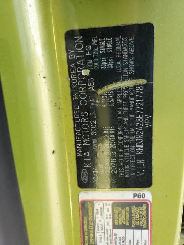 Продажа на аукционе авто 2014 Kia Soul, vin: KNDJN2A28E7721778, номер лота: 93352585