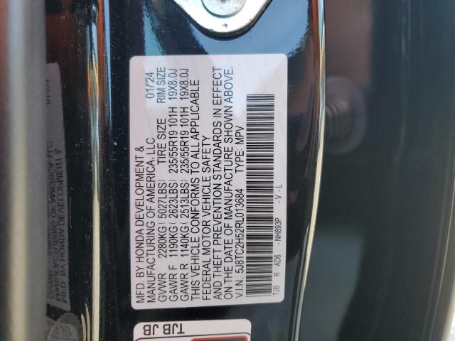92787935 :رقم المزاد ، 5J8TC2H52RL013684 vin ، 2024 Acura Rdx مزاد بيع