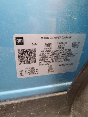 Продажа на аукционе авто 2025 Chevrolet Trailblazer, vin: KL79MUSL0SB013586, номер лота: 93313075