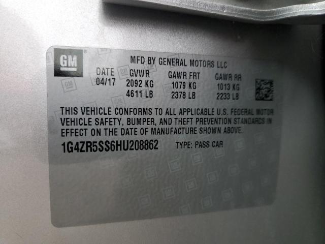 Aukcja sprzedaży 2017 Buick Lacrosse P, vin: 1G4ZR5SS6HU208862, numer aukcji: 93306265