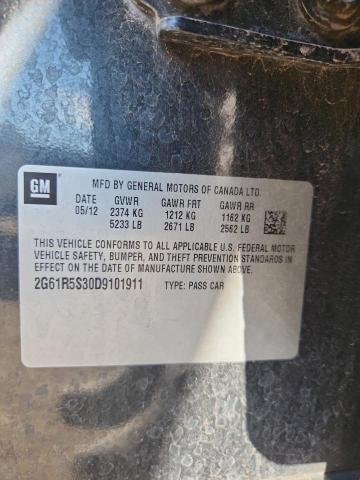90943665 :رقم المزاد ، 2G61R5S30D9101911 vin ، 2013 Cadillac Xts مزاد بيع
