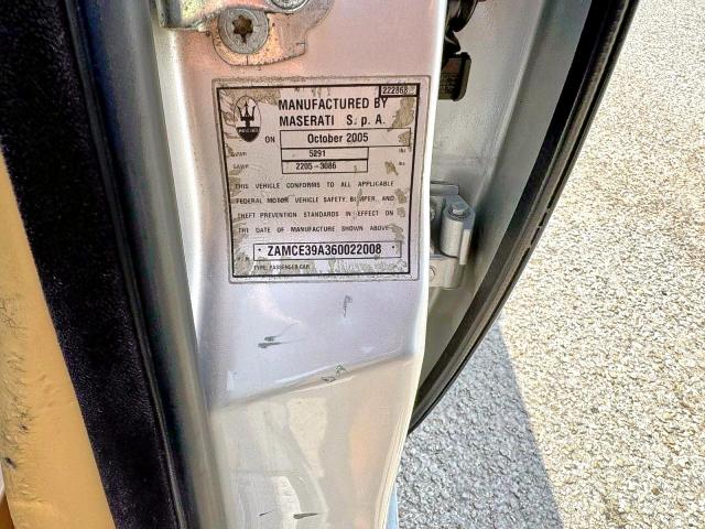 Продаж на аукціоні авто 2006 Maserati Quattropor, vin: ZAMCE39A360022008, номер лоту: 93559295
