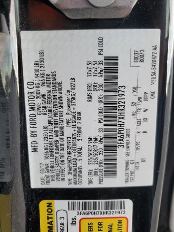 Продажа на аукционе авто 2017 Ford Fusion, vin: 3FA6P0H7XHR321973, номер лота: 92737845