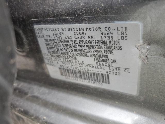 52023326 :رقم المزاد ، 3N1CN8EV3SL812578 vin ، 2025 Nissan Versa مزاد بيع