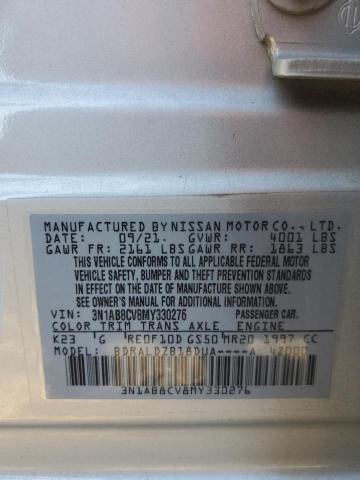 92598885 :رقم المزاد ، 3N1AB8CV8MY330276 vin ، 2021 Nissan Sentra مزاد بيع