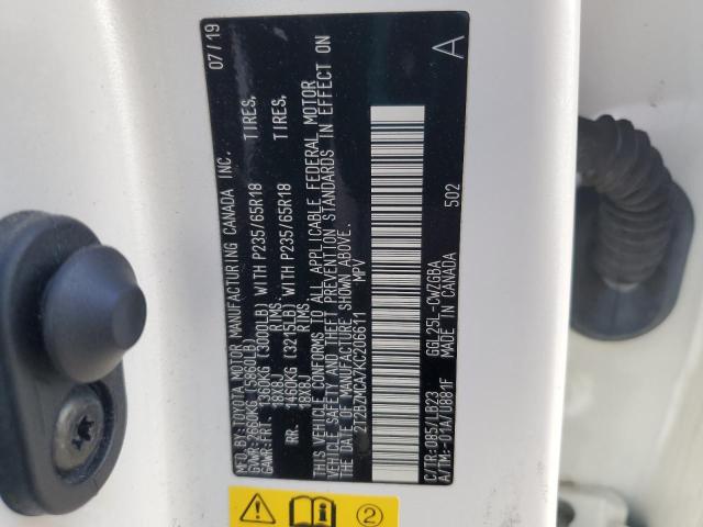 Продажа на аукционе авто 2019 Lexus Rx 350, vin: 2T2BZMCA7KC206611, номер лота: 91384985