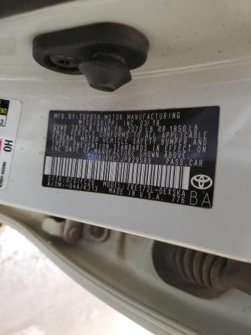 Aukcja sprzedaży 2018 Toyota Corolla, vin: 5YFBURHE7JP829589, numer aukcji: 91438335