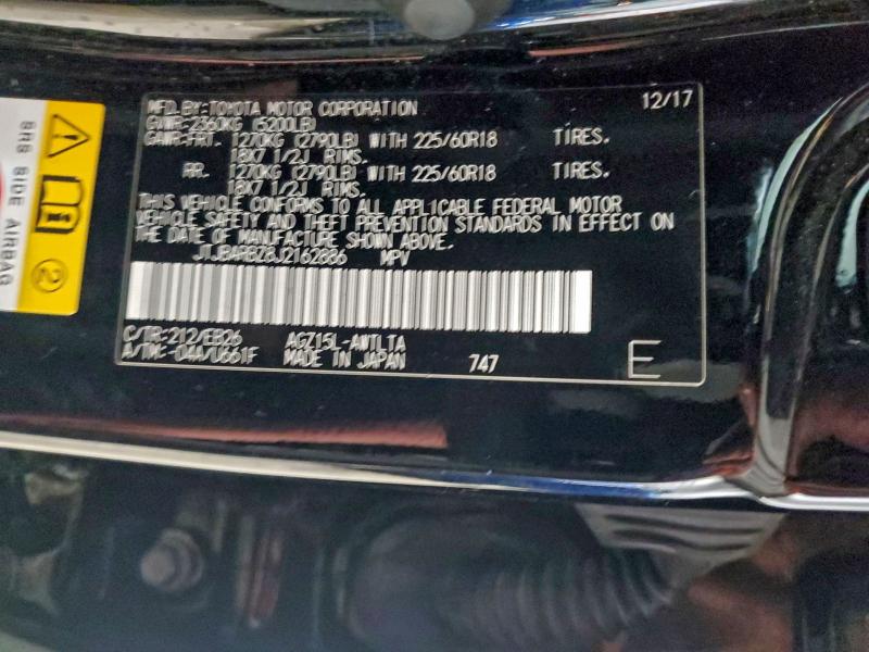Продаж на аукціоні авто 2018 Lexus Nx 300, vin: JTJBARBZ8J2162886, номер лоту: 93836545