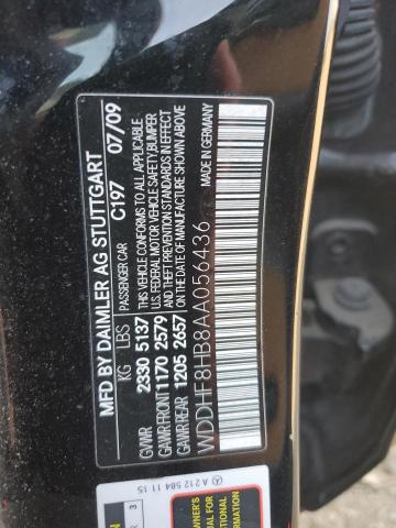 Продажа на аукционе авто 2010 Mercedes-benz E, vin: WDDHF8HB8AA056436, номер лота: 90333795