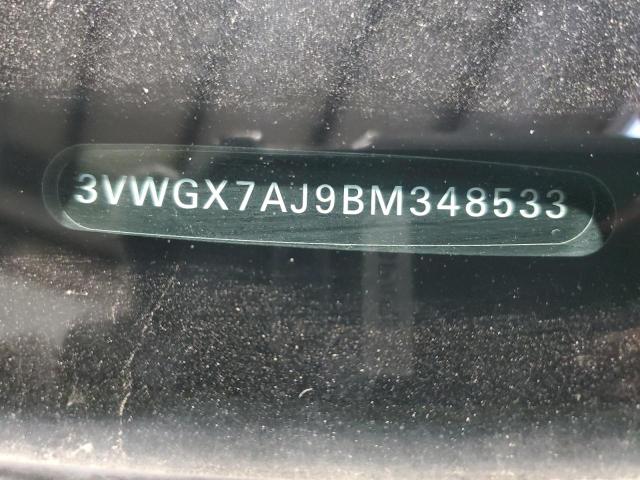 Продажа на аукционе авто 2011 Volkswagen Jetta, vin: 3VWGX7AJ9BM348533, номер лота: 90581975