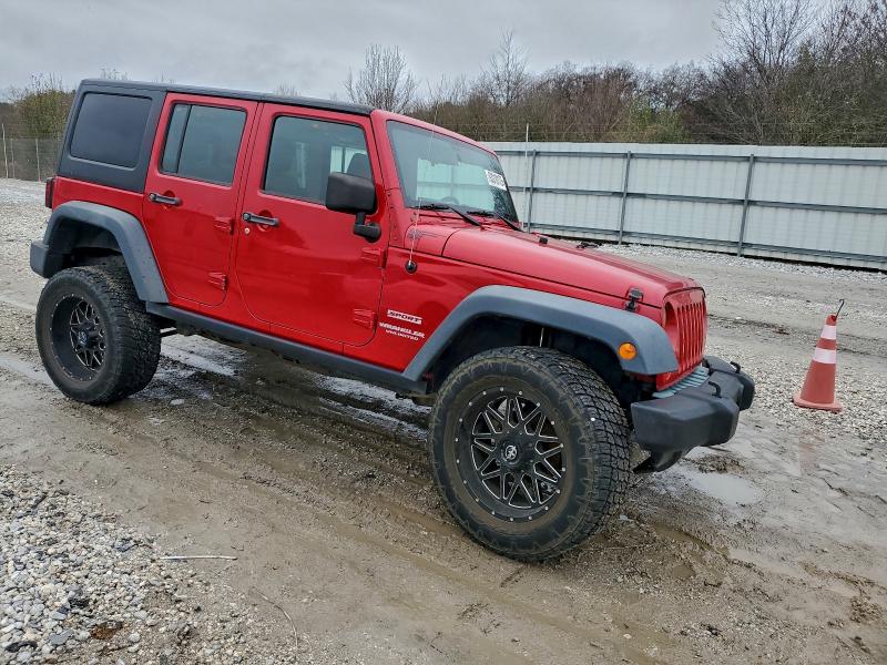 93310175 :رقم المزاد ، 1J4BA3H14AL143483 vin ، 2010 Jeep Wrangler Unlimited مزاد بيع