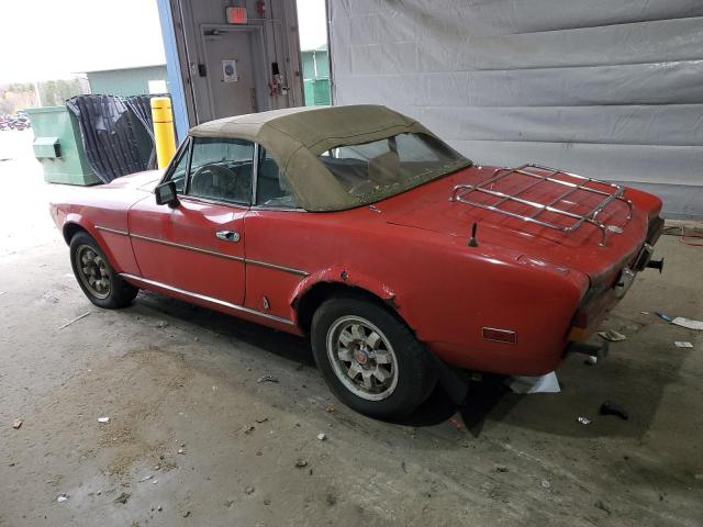 90915555 :رقم المزاد ، 124CS000168456XXX vin ، 1981 Fiat 124 Spider مزاد بيع