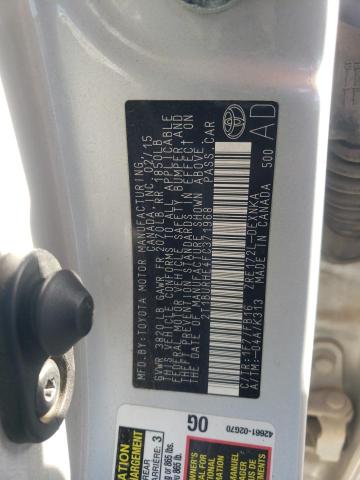 93119225 :رقم المزاد ، 2T1BURHE4FC371968 vin ، 2015 Toyota Corolla مزاد بيع