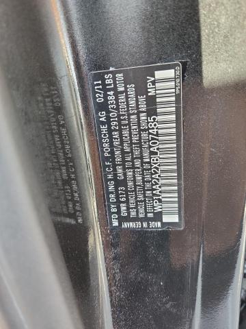 Auction sale of the 2011 Porsche Cayenne, vin: WP1AA2A2XBLA07485, lot number: 91257585