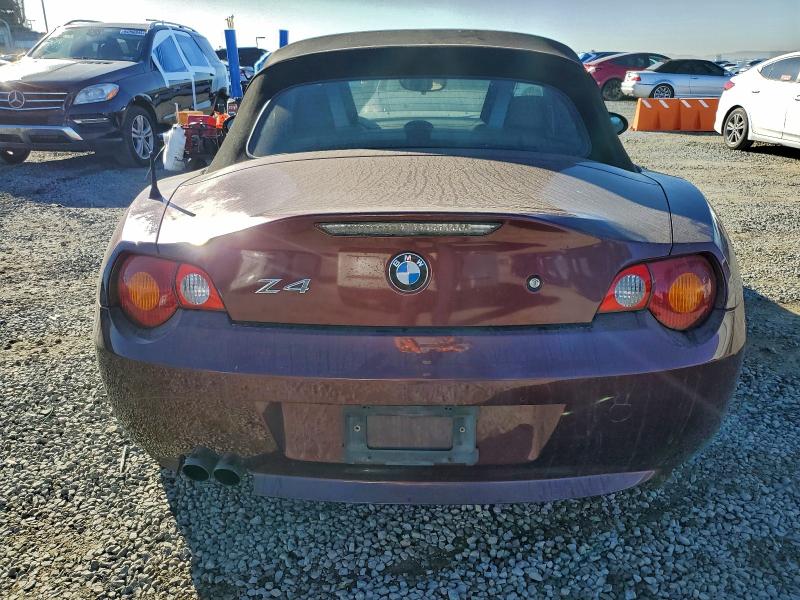 2003 Bmw Z4 მანქანა იყიდება აუქციონზე, vin: 4USBT53423LU04152, აუქციონის ნომერი: 94419955