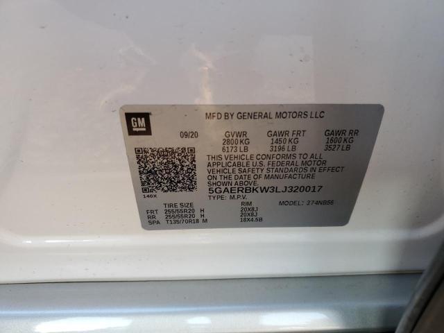 Продажа на аукционе авто 2020 Buick Enclave, vin: 5GAERBKW3LJ320017, номер лота: 93342545