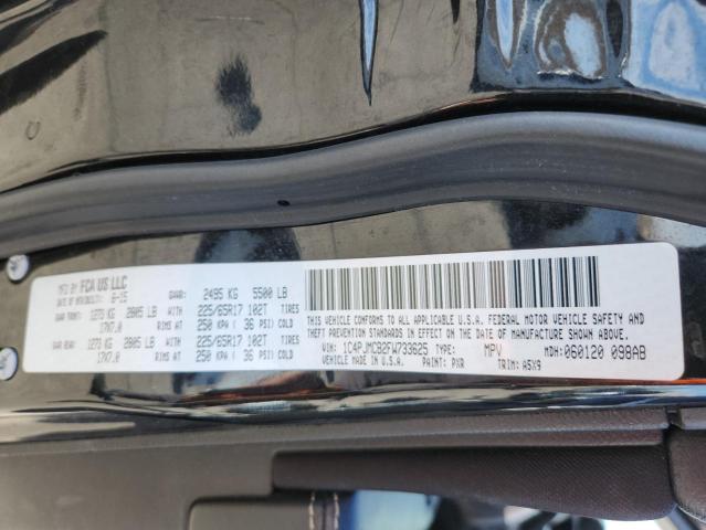 93494195 :رقم المزاد ، 1C4PJMCB2FW733625 vin ، 2015 Jeep Cherokee L مزاد بيع