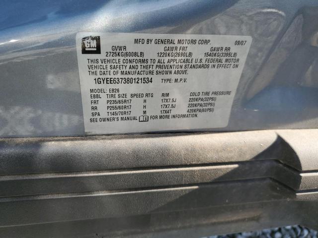 Продажа на аукционе авто 2008 Cadillac Srx, vin: 1GYEE637380121534, номер лота: 93669395