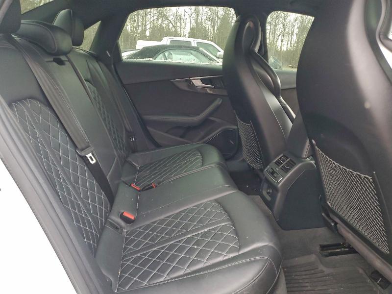2019 Audi S4 მანქანა იყიდება აუქციონზე, vin: WAUC4AF46KA082439, აუქციონის ნომერი: 94578725