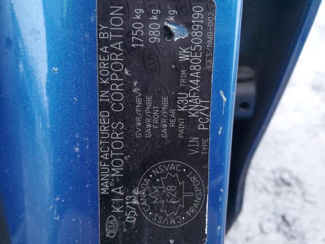 Aukcja sprzedaży 2014 Kia Forte Ex, vin: KNAFX4A80E5089190, numer aukcji: 92393405