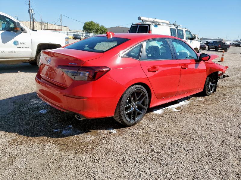 92287625 :رقم المزاد ، 2HGFE2F54SH579424 vin ، 2025 Honda Civic Spor مزاد بيع