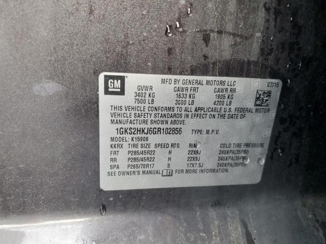 Aukcja sprzedaży 2016 Gmc Yukon Xl, vin: 1GKS2HKJ6GR102856, numer aukcji: 93050995