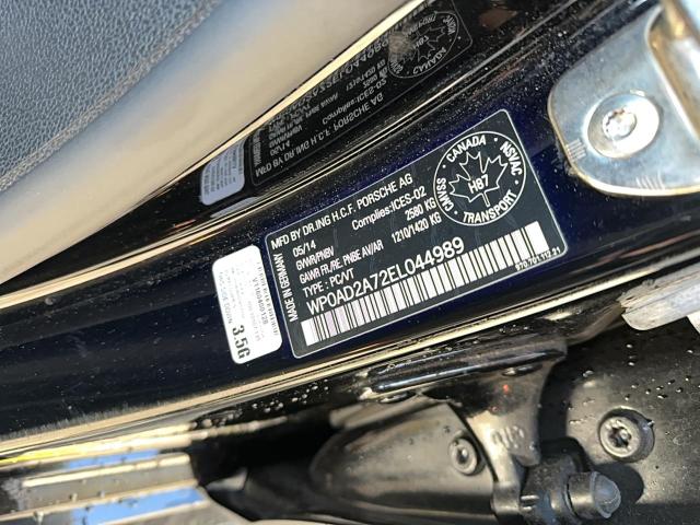Aukcja sprzedaży 2014 Porsche Panamera S, vin: WP0AD2A72EL044989, numer aukcji: 94163865