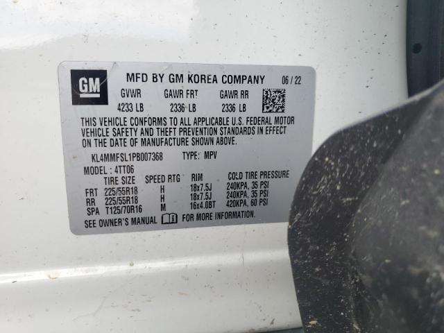 92098945 :رقم المزاد ، KL4MMFSL1PB007368 vin ، 2023 Buick Encore Gx مزاد بيع
