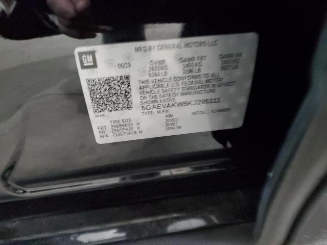 92496915 :رقم المزاد ، 5GAEVAKW5KJ295111 vin ، 2019 Buick Enclave مزاد بيع