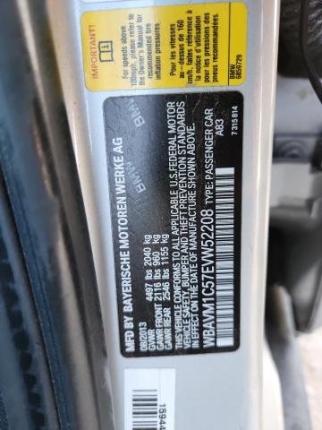 93199765 :رقم المزاد ، WBAVM1C57EVW52208 vin ، 2014 Bmw X1 Sdrive2 مزاد بيع